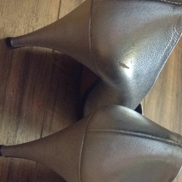 Silver leather Italian classic hills 8,5 - Picture 3 of 6